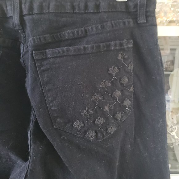 NYDJ 16P Petite Black Straight Leg with Lift/Tuck - Picture 6 of 6